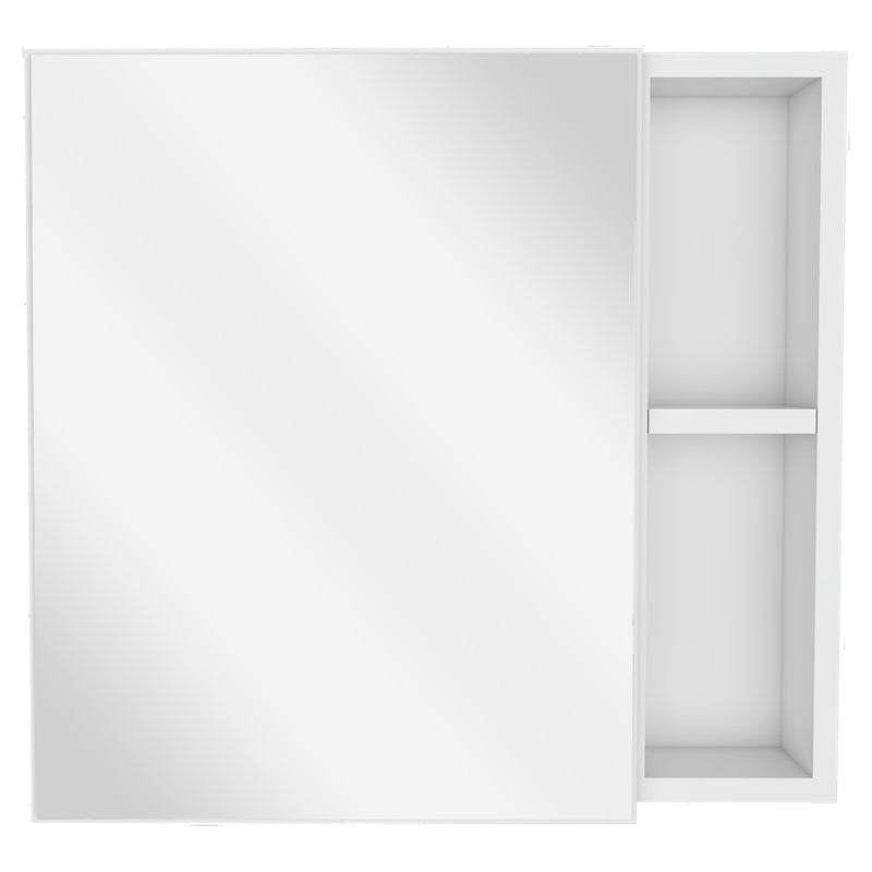 Gabinete De Baño Oman Blanco 50x47.3cm Con Tres Entrepaños