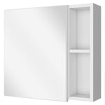 Gabinete De Baño Oman Blanco 50x47.3cm Con Tres Entrepaños