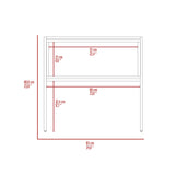 Mesa de Noche Aira Duna 63x30.6cm con Un Compartimiento - Mesas de Noche | Bylmo