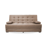 Sofá Cama Portmann Camel 190x95cm con Cuatro Cojines - Sofas y Poltronas | Bylmo