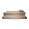 Sofá Cama Portmann Camel 190x95cm Con Cuatro Cojines