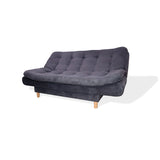 Sofá Cama Meier Gris 175x90cm con Dos Cojines - Sofas y Poltronas | Bylmo