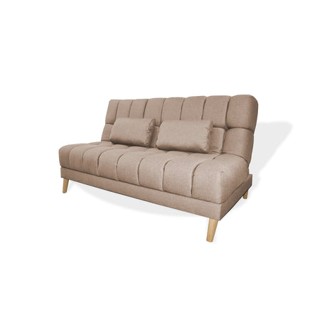 Sofá Cama Baumann Camel 180x90cm con Cuatro Cojines - Sofas y Poltronas | Bylmo