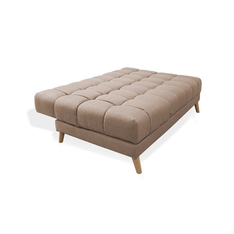 Sofá Cama Baumann Camel 180x90cm Con Cuatro Cojines