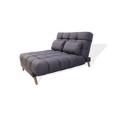 Sofá Cama Baumann Gris 180x90cm con Cuatro Cojines - Sofas y Poltronas | Bylmo