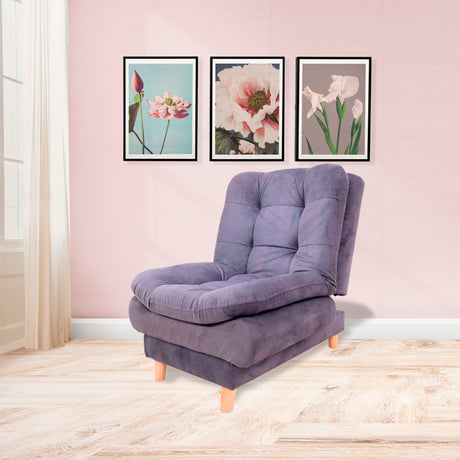 Poltrona Meier Gris 70x90cm Reclinable - Sofas y Poltronas | Bylmo