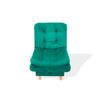 Poltrona Meier Verde 70x90cm Reclinable