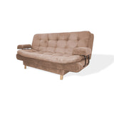 Sofá Cama Keller Camel 175x90cm con Dos Cojines - Sofas y Poltronas | Bylmo