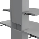 Repisa para TV Burgos Blanco 60.1x43.7cm Para TV hasta 45 Pulgadas - Muebles de TV | Bylmo