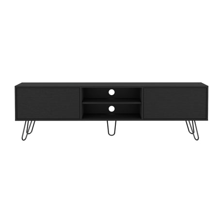 Rack de TV Vassel Wengue 180x52.5cm Para TV hasta 70 Pulgadas - Muebles de TV | Bylmo