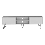 Rack de TV Vassel Blanco 180x52.5cm Para TV hasta 70 Pulgadas - Muebles de TV | Bylmo