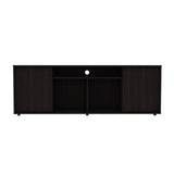 Rack de TV Prana Wengue 150.4x51.5cm Para TV hasta 65 Pulgadas - Muebles de TV | Bylmo