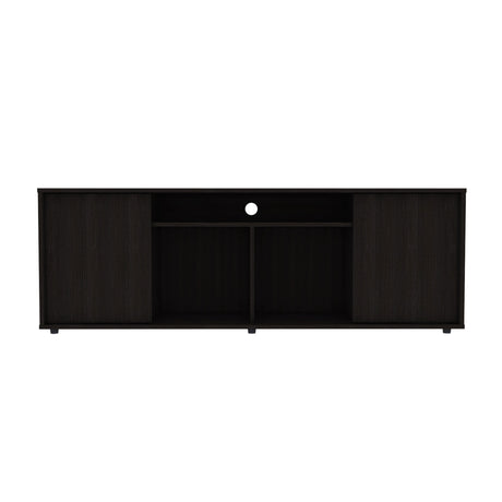 Rack de TV Prana Wengue 150.4x51.5cm Para TV hasta 65 Pulgadas - Muebles de TV | Bylmo