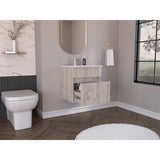 Mueble para Lavamanos Ibiza Ceniza 50.1x52cm Sin Lavamanos - Muebles para Lavamanos | Bylmo