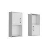Estanteria para Baño Bath R Blanco 30x60.1cm sin Cajones y con Dos Entrepaños