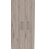 Organizador de Aseo Nala Ceniza 51.2x181.2cm con Colgadero de Escobas - Muebles de Aseo y Ropas | Bylmo