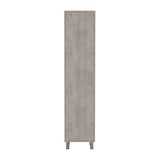 Organizador de Aseo Laska Cemento 40x180cm con Una Puerta - Muebles de Aseo y Ropas | Bylmo