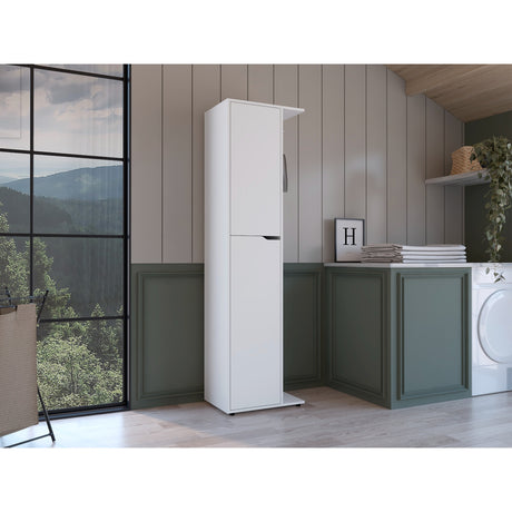 Organizador de Aseo Austin Blanco 51.2x181.2cm con Dos Puertas - Muebles de Aseo y Ropas | Bylmo