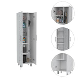 Organizador de Aseo Nala Blanco 51.2x181.2cm con Dos Puertas - Muebles de Aseo y Ropas | Bylmo