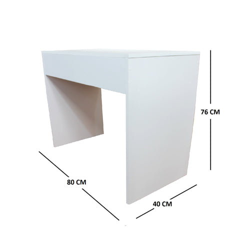 Tocador Marcoma Blanco 76x80cm con Silla Eames - Tocadores | Bylmo