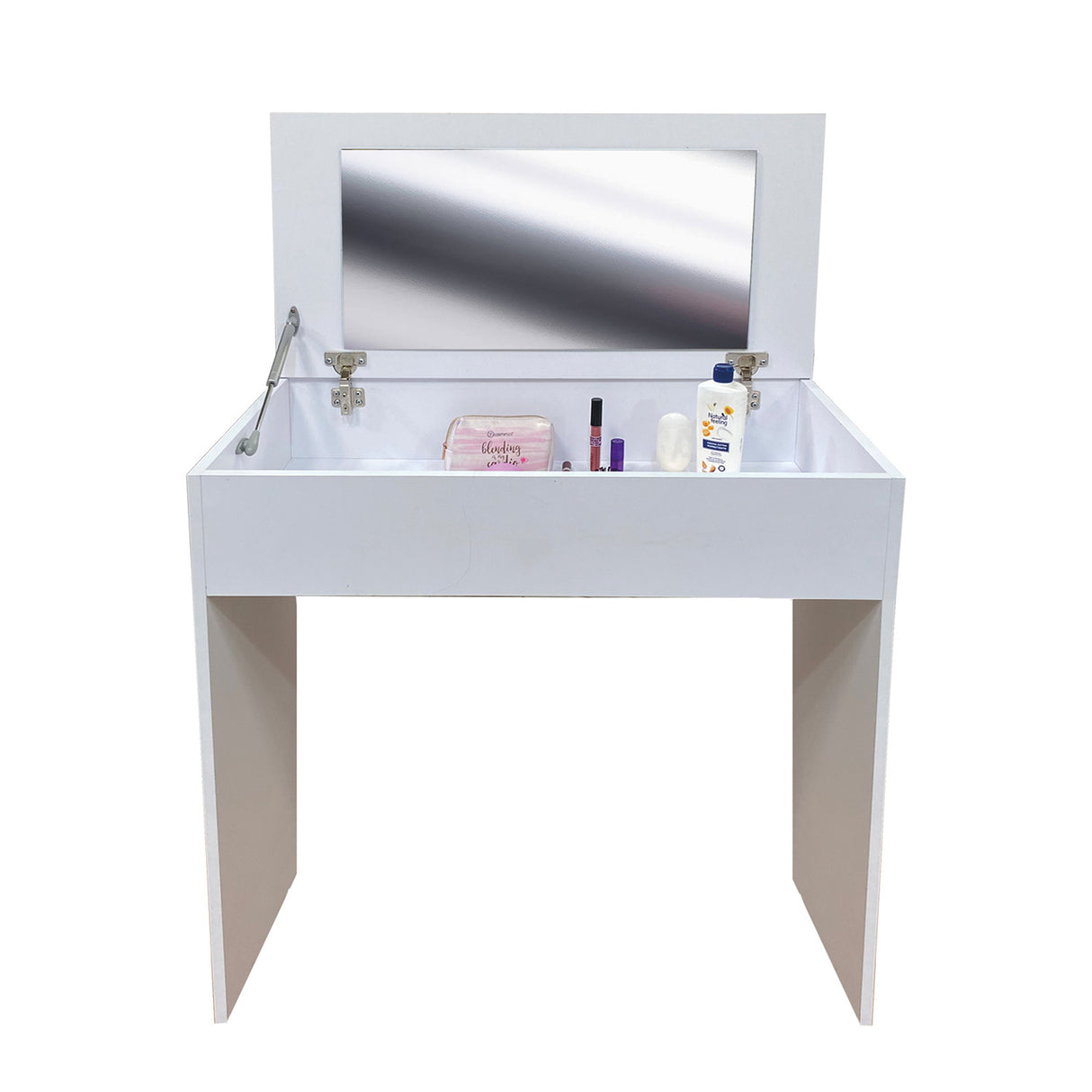 Tocador Blanco 76x80cm Sin Sillas - Tocadores | Bylmo