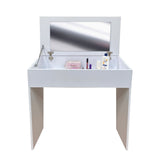 Tocador Blanco 76x80cm Sin Sillas - Tocadores | Bylmo