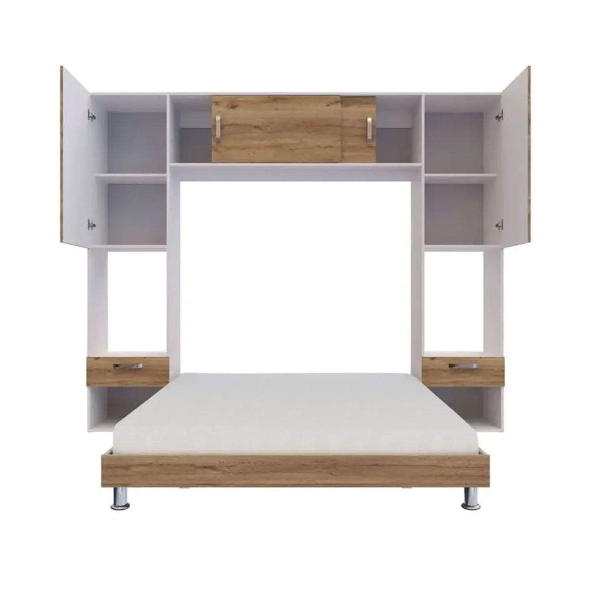 Combo Cama y Closet Double Life Duna 148x21.5cm para Cama Doble 140x190cm - CAMAS | Bylmo