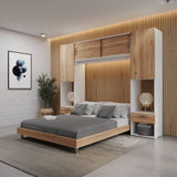 Combo Cama y Closet Double Life Duna 148x21.5cm para Cama Doble 140x190cm - CAMAS | Bylmo