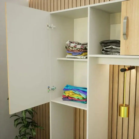 Combo Cama y Closet Double Life Duna 148x21.5cm para Cama Doble 140x190cm - CAMAS | Bylmo