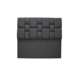 Cabecero de Piso Kramer Gris Oscuro 160x110cm Para Cama Queen - Cabeceros | Bylmo