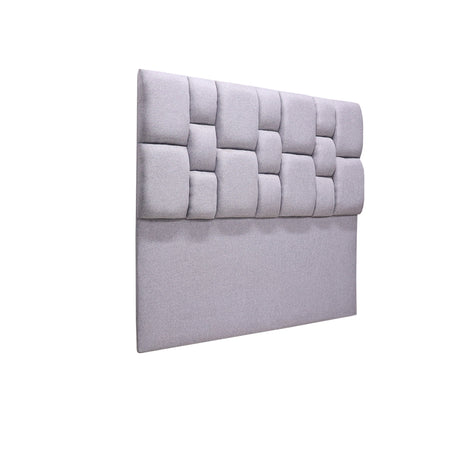 Cabecero de Piso Kramer Gris Claro 160x110cm Para Cama Queen - Cabeceros | Bylmo