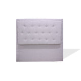 Cabecero de Piso Kaser Gris Claro 160x110cm Para Cama Queen - Cabeceros | Bylmo