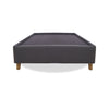 Base Cama Zehnder Gris Oscuro 100x190cm Sencillo