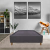 Base Cama Zehnder Gris Oscuro 100x190cm Sencillo