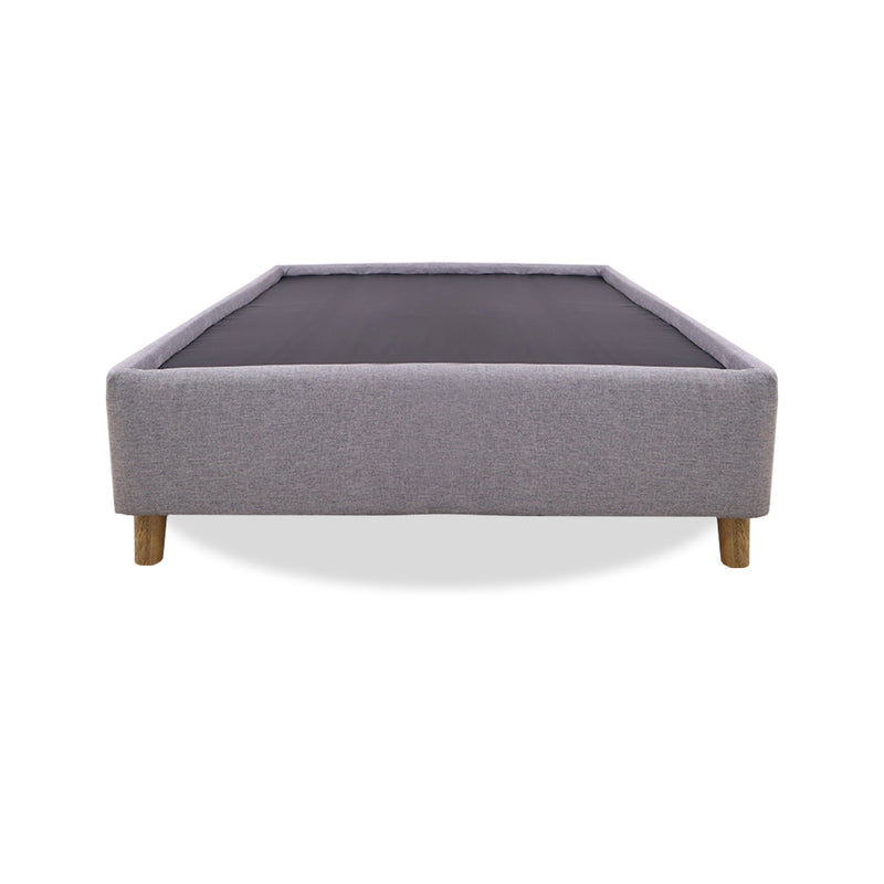 Base Cama Zehnder Gris Claro 100x190cm Sencillo