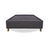Base Cama Zehnder Gris Oscuro 120x190cm Semidoble - Camas | Bylmo