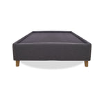 Base Cama Zehnder Gris Oscuro 120x190cm Semidoble