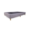 Base Cama Zehnder Gris Claro 140x190cm Doble