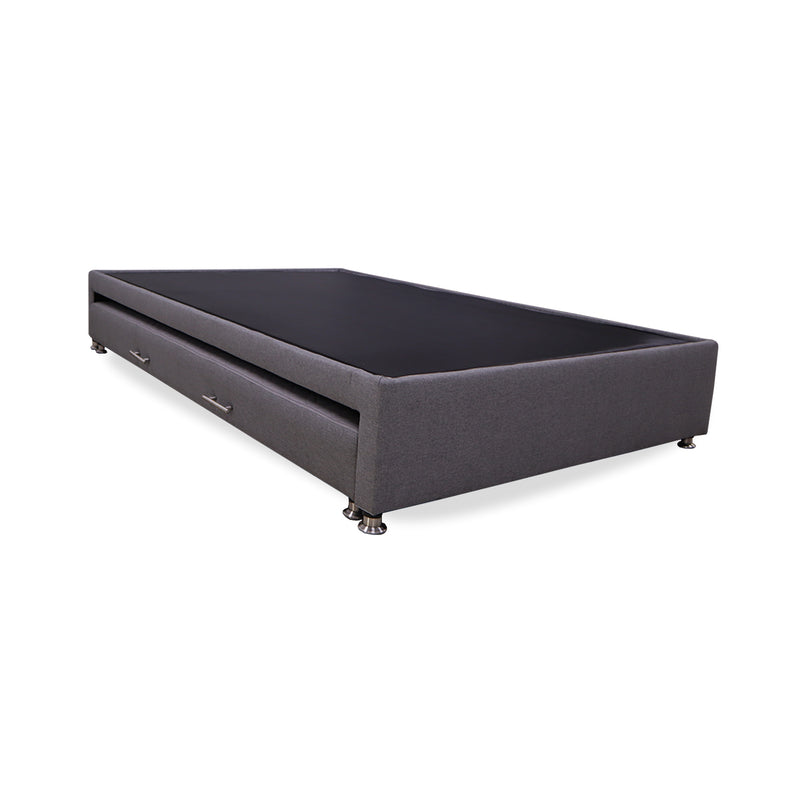 Cama Tarima Zehnder Gris Oscuro 100x190cm Sencillo