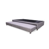 Cama Tarima Zehnder Gris Claro 100x190cm Sencillo