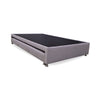 Cama Tarima Zehnder Gris Claro 140x190cm Doble