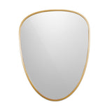 Espejo Niza Asimétrico Dorado 70x90cm con Marco en Madera MDF - Espejos Decorativos | Bylmo