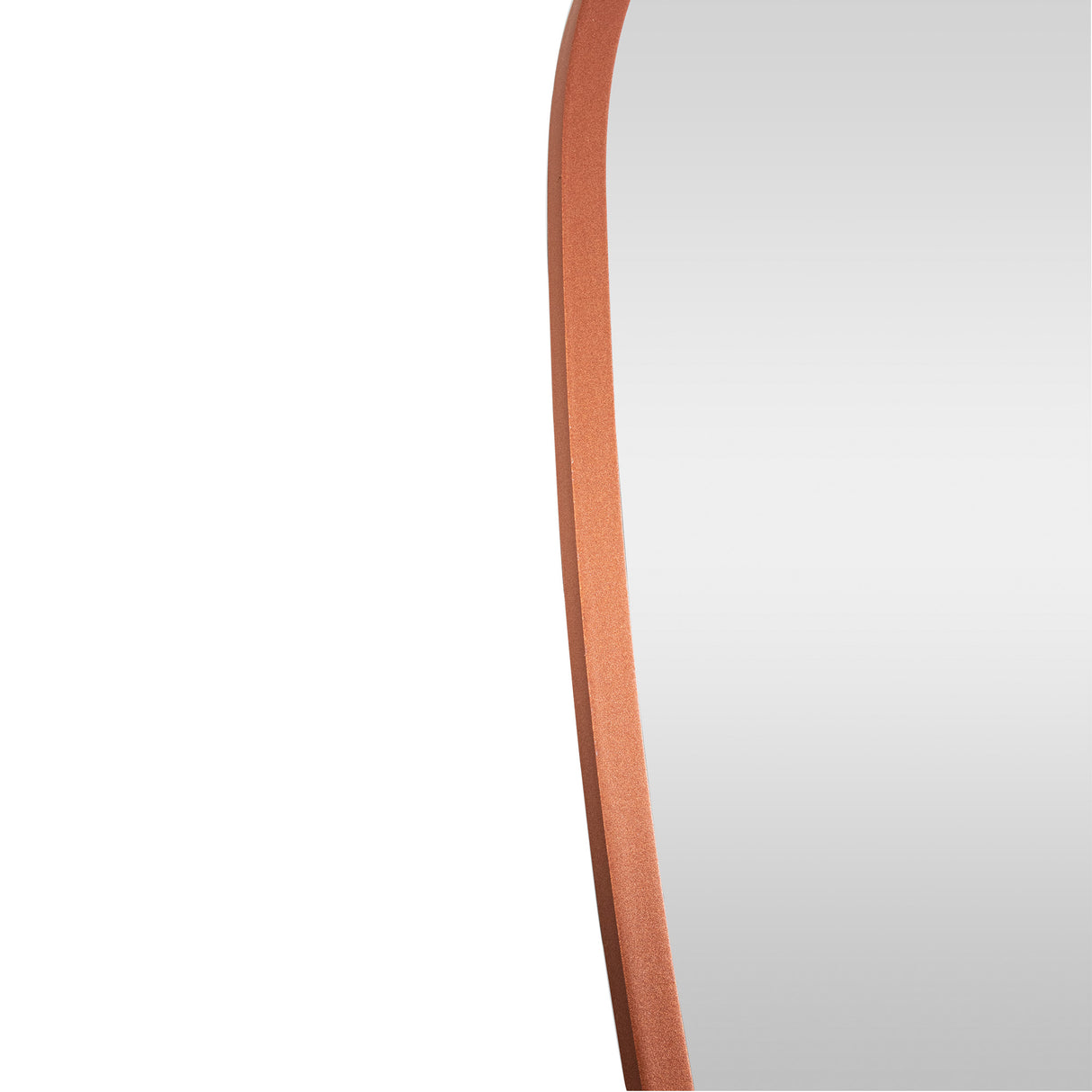 Espejo Niza Asimétrico Cobre 70x90cm con Marco en Madera MDF - Espejos Decorativos | Bylmo