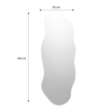 Espejo Picasso Asimétrico 50x160cm Sin Marco - Espejos Decorativos | Bylmo