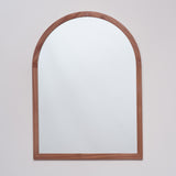 Espejo Visee Arco Superior Tabaco 60x80cm con Marco en Madera - Espejos Decorativos | Bylmo