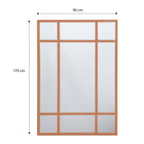 Espejo Visee Rectangular Cobre 90x170cm con Marco Metálico - Espejos Decorativos | Bylmo