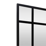 Espejo Visee Rectangular Negro 90x170cm con Marco Metálico - Espejos Decorativos | Bylmo