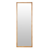 Espejo Dallas Rectangular 60x160cm con Marco en Madera Clara Natural - Espejos Decorativos | Bylmo