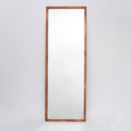 Espejo Dallas Rectangular Tabaco 60x160cm con Marco en Madera - Espejos Decorativos | Bylmo