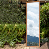 Espejo Dallas Rectangular Tabaco 60x160cm con Marco en Madera - Espejos Decorativos | Bylmo